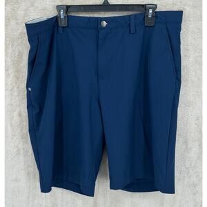 Adidas Shorts Mens 38 Navy Performance Golf Lightweight Pockets Athletic Stretch